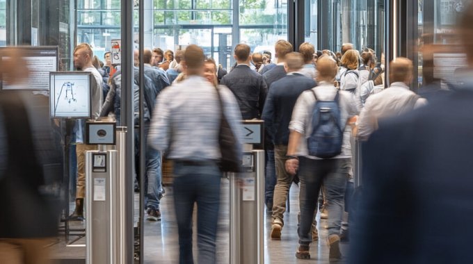 Interschutz Meseeingangsbereich