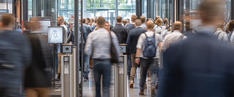 Interschutz Meseeingangsbereich